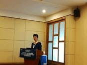 许勉君博士(副教授)在第八届亚太翻译论坛分论坛上发言